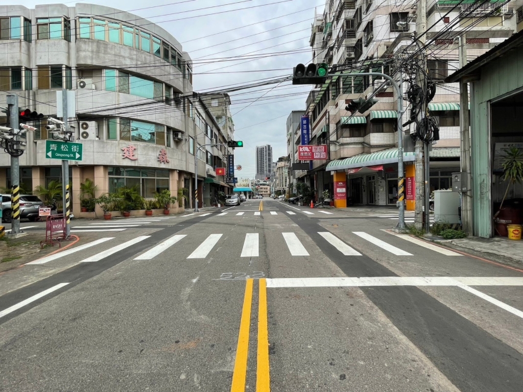 台中大里上田街老舊水管汰換工程完工