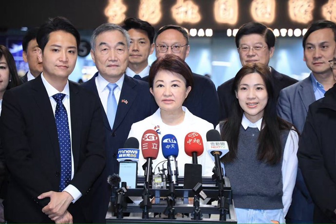 盧秀燕率團訪美：深化台美互信、爭取國家權益 團結不分黨派